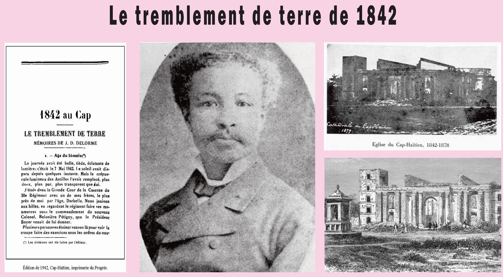 Le tremblement de terre du 7 mai 1842 et ses mauvais souvenirs